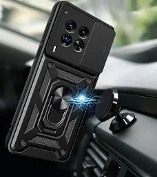 Панель BeCover Military для Tecno Camon 30 (CL6) Black (712170) - мініатюра 4