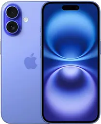 Смартфон Apple iPhone 16 eSIM 128GB Ultramarine (MYAT3)