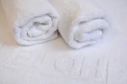 Рушник білий для ванної Cotton Area Hotel 7х140см 500 г/м2 Cotton Area pbe0051482 - мініатюра 3