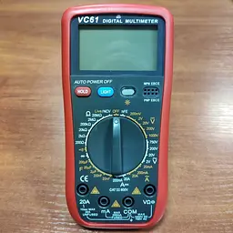 Цифровий професійний мультиметр тестер вольтометр VC 61