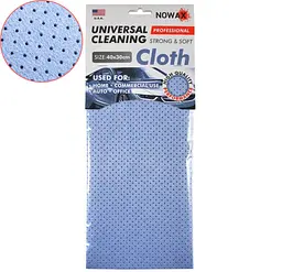 Професійна Ганчірка серветка Nowax для кузова та скла авто 40х30 см (NX62432)