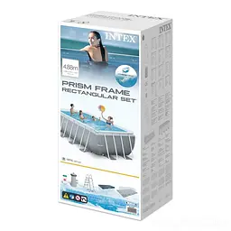 Басейн каркасний Intex 26792 (488-244-107см) 10874 л - мініатюра 2