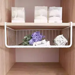Кошик для зберігання під полицею Taylor & Brown з металевого дроту 2 шт. - мініатюра 3