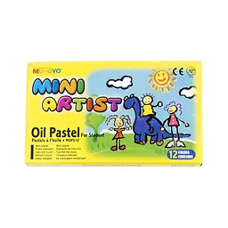 Пастель олійна Mungyo Mini MOPS-12 12 кольорів - мініатюра 2