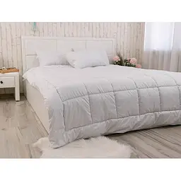 Набір Руно Elegante: ковдра 220х200 см + подушка 70х50 см 2 шт. сірий (925.52_Elegante) - мініатюра 7
