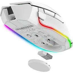 Бездротова миша Razer Basilisk V3 Pro Wireless White (RZ01-04620200-R3G1) - мініатюра 2