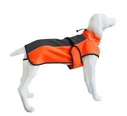 Світловідбивне тепле пальто для собак Derby DJ64 Orange S - мініатюра 5
