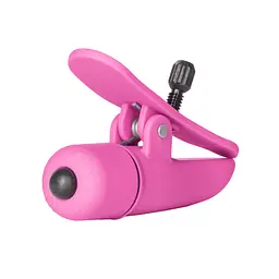 Затискачі на соски з вібрацією California Exotic Novelties, рожеві, 7 см - мініатюра 8