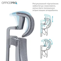 Офісне крісло OfficePro Balance OC620-G-DG-DG (OC620-G-DG-DG) - мініатюра 15