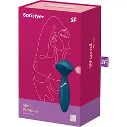 Вібромасажер Satisfyer Mini Wand-er Blue - мініатюра 7
