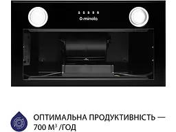 Витяжка Minola HBI 5222 BLF 700 LED - мініатюра 4