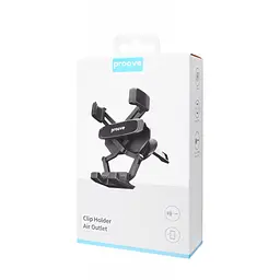 Тримач в машину Proove Clip Holder Air Outlet black (34913) - мініатюра 2