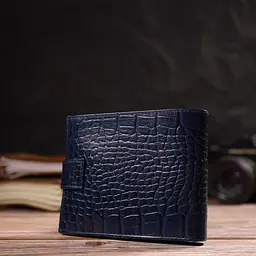 Чоловічий шкіряний гаманець Canpellini 12,2х9,5х2 см acs0025618 - мініатюра 7