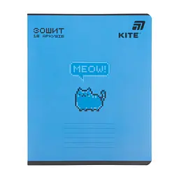 Зошит Kite One color, 18 аркушів, лінія (K26-237-1), в асортименті - мініатюра 9