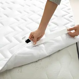 Наматрацник Ideia Nordic Comfort 200х90 см білий (8000034663) - мініатюра 4