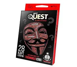 Настільна гра Danko Toys BEST QUEST укр (BQ-01-01U, 02U, 03U, 04U) (2000902322390) shop (2000902322390) - мініатюра 1