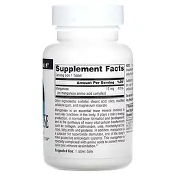 Вітаміни та мінерали Source Naturals Manganese 10 mg, 250 таблеток - мініатюра 2