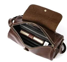 Чоловіча шкіряна сумка Vintage 27х14х13,5 см sum0012920 - мініатюра 6