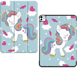 Чохол-книжка BeCover Smart Case для Apple iPad Pro 13 M4 2024 Unicorn (711652) - мініатюра 4
