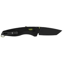 Складаний ніж SOG Aegis AT, Tanto Чорний - мініатюра 4