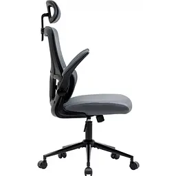 Офісне крісло GT Racer X-5728 Black/Gray [121531] - мініатюра 8