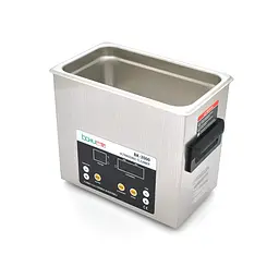 Ультразвукова ванна BAKKU BK-2000 з функцією дегазації рідини (3.2L, 120W, 40 kHz, підігрів до 80 гр. C, таймер до 99 хв.) (330*240*307) 3,9 кг