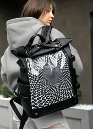 Жіночий рюкзак Sambag ROLLTOP HACKING 41 x 30 x 16 см (24460122) - мініатюра 4