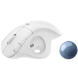Мишка Logitech Ergo M575 for Business Wireless Trackball Off-White (910-006438) - мініатюра 4