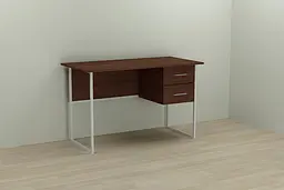 Комп'ютерний стіл Ferrum-decor Таккота 75x120x60 білий ДСП Венге 16мм (FRD-105771)