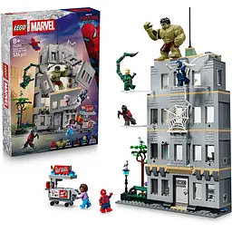 Конструктор LEGO Marvel Епічна сутичка Людини-Павука проти Халка (76350)