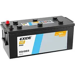Автомобільний акумулятор EXIDE Start PRO 6СТ-180Ah Аз 1000A (EN) EG1803 - мініатюра 2