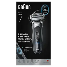 Електробритва Braun 72-G1200s Flex Wet&Dry Series 7 (00000056099) - мініатюра 7
