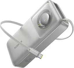 Портативний акумулятор Baseus Free2Pull with Retractable Cable 65W 20000mAh gray (P10073700843-00) - мініатюра 4