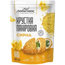 Паніровка Любисток Сирна хрустка 170 г