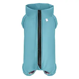 Дощовик для собак WAUDOG Clothes, водонепроникний, XS30, В 43-45 см, С 27-30 см, блакитний - мініатюра 2