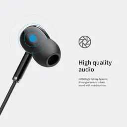 Вакуумні навушники з мікрофоном HAVIT HV-E306P Black HAVIT (29273-000) - мініатюра 8
