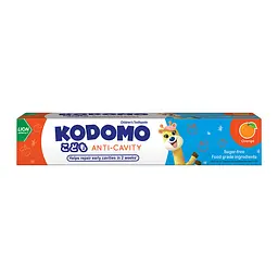 Дитяча зубна паста Lion Kodomo Anti Cavity Апельсин для дітей з 6 місяців