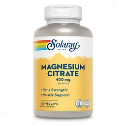 Магній цитрат, Magnesium Citrate 400mg - 180 vcaps