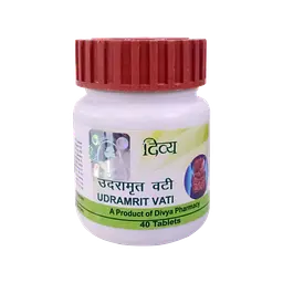Удрамріт Ваті Patanjali, 40 таблеток — при здутті та важкості після їжі для комфортного травлення, аюрведична формула