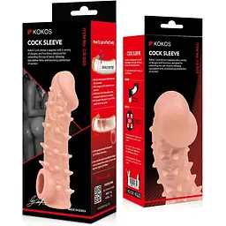 Насадка на член Kokos Cock Sleeve CS 005 M - мініатюра 4