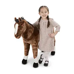 М'яка іграшка Melissa&Doug Гігантська плюшевий кінь, 100 см (MD12105) - мініатюра 2