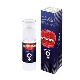 Смазка для анального секса MAI Attraction Anal for Her (50 мл) на водной основе с феромонами - мініатюра 2