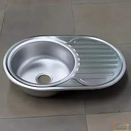 Мийка кухонна Kraft 7750 E Satin із сушаркою 770х500х180x0,8 мм Нержавіюча сталь 30412 - мініатюра 3