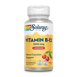 Вітамін B12 Vitamin B-12 2000 мкг 90 льодяників Натуральна вишня
