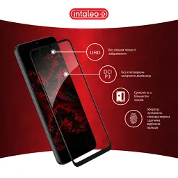 Скло захисне Intaleo Full Glue ZTE Blade A55 Black (1283126598746) - мініатюра 4