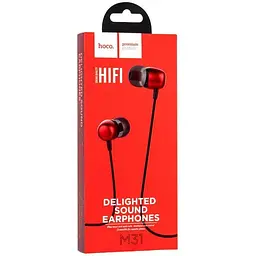 HF Hoco M31 Red + mic - мініатюра 2