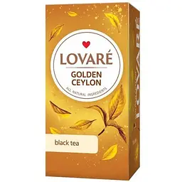Чай чорний Lovare Golden Ceylon 24 шт