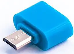 Перехідник Dengos ADP-008 OTG USB - Micro-USB Blue