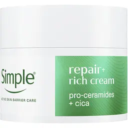 Крем для обличчя відновлювальний Simple Repairing Rich Cream 50 мл