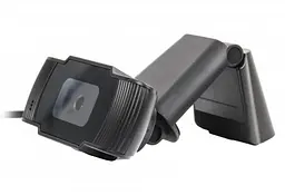 Web камера Maxxter WC-HD-FF-01 Black, 1.3 Mpx, 1280x720, Fixed-Focus, USB 2.0, вбудований мікрофон, (WC-HD-FF-01) - мініатюра 4